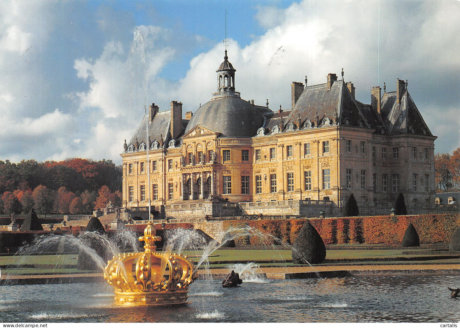 77-VAUX LE VICOMTE LE CHATEAU-N°4259-D/0157 - Vaux Le Vicomte