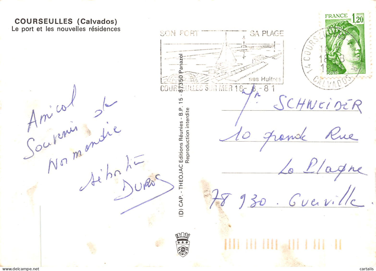 14-COURSEULLES-N°4259-D/0109 - Courseulles-sur-Mer