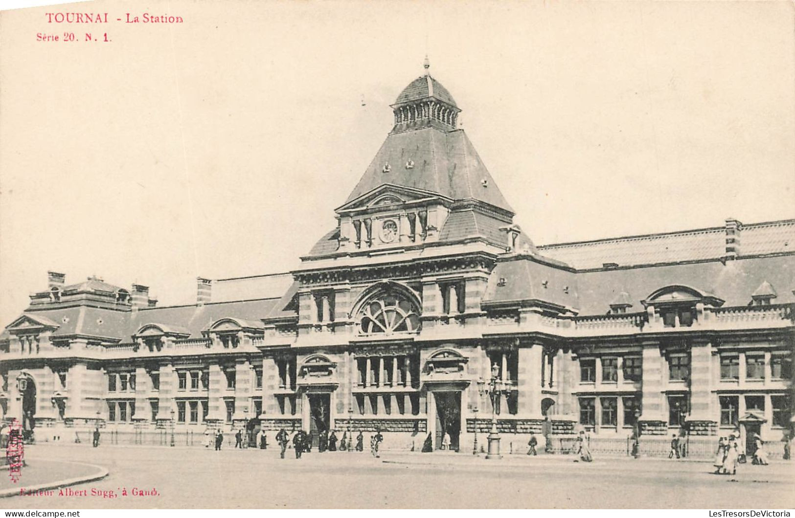 BELGIQUE - Tournai - La Station - Dos Non Divisé - Carte Postale Ancienne - Tournai