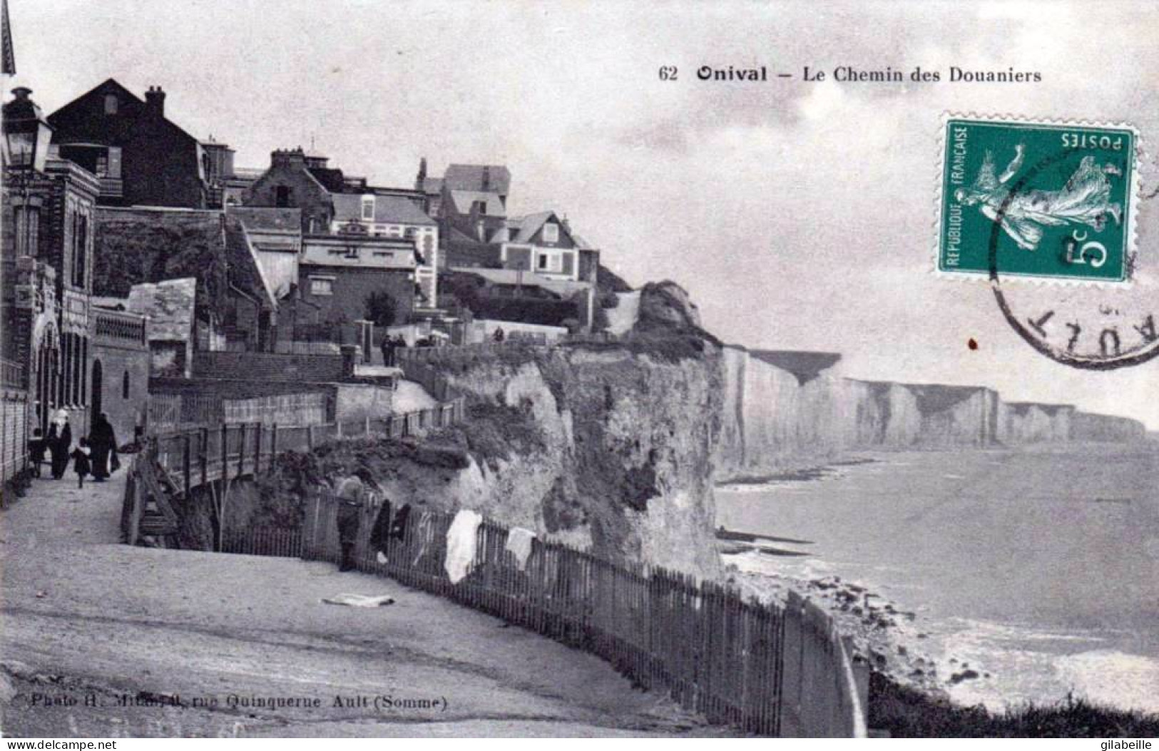 80 - Somme -  ONIVAL ( Ault ) - Le Chemin Des Douaniers - Onival