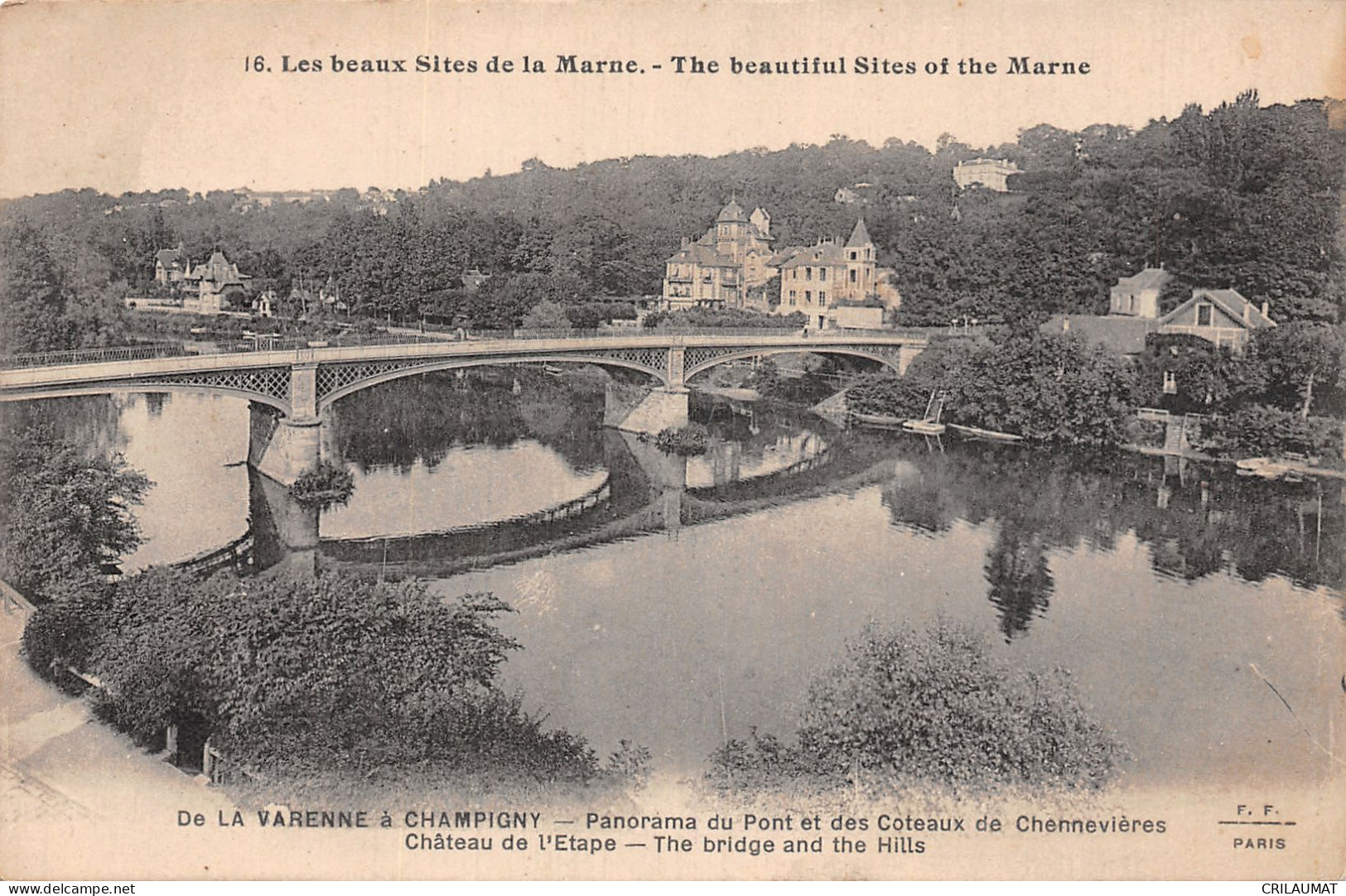 77-CHENNEVIERES LE PONT-N°T5064-C/0147 - Chennevieres Sur Marne