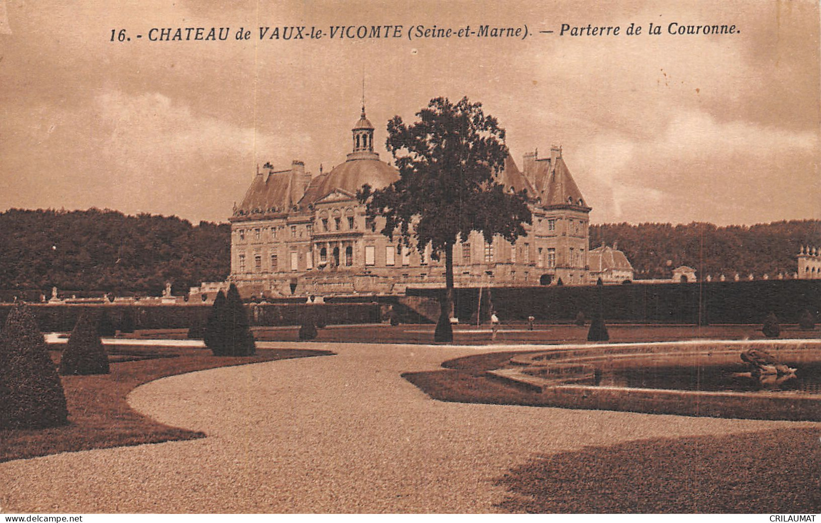 77-VAUX LE VICOMTE-N°T5064-C/0113 - Vaux Le Vicomte