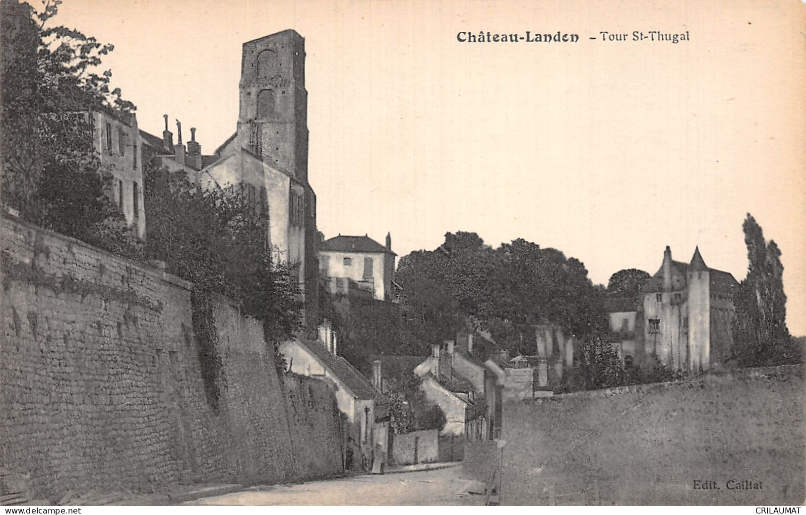 77-CHÂTEAU LANDON-N°T5064-C/0099 - Chateau Landon