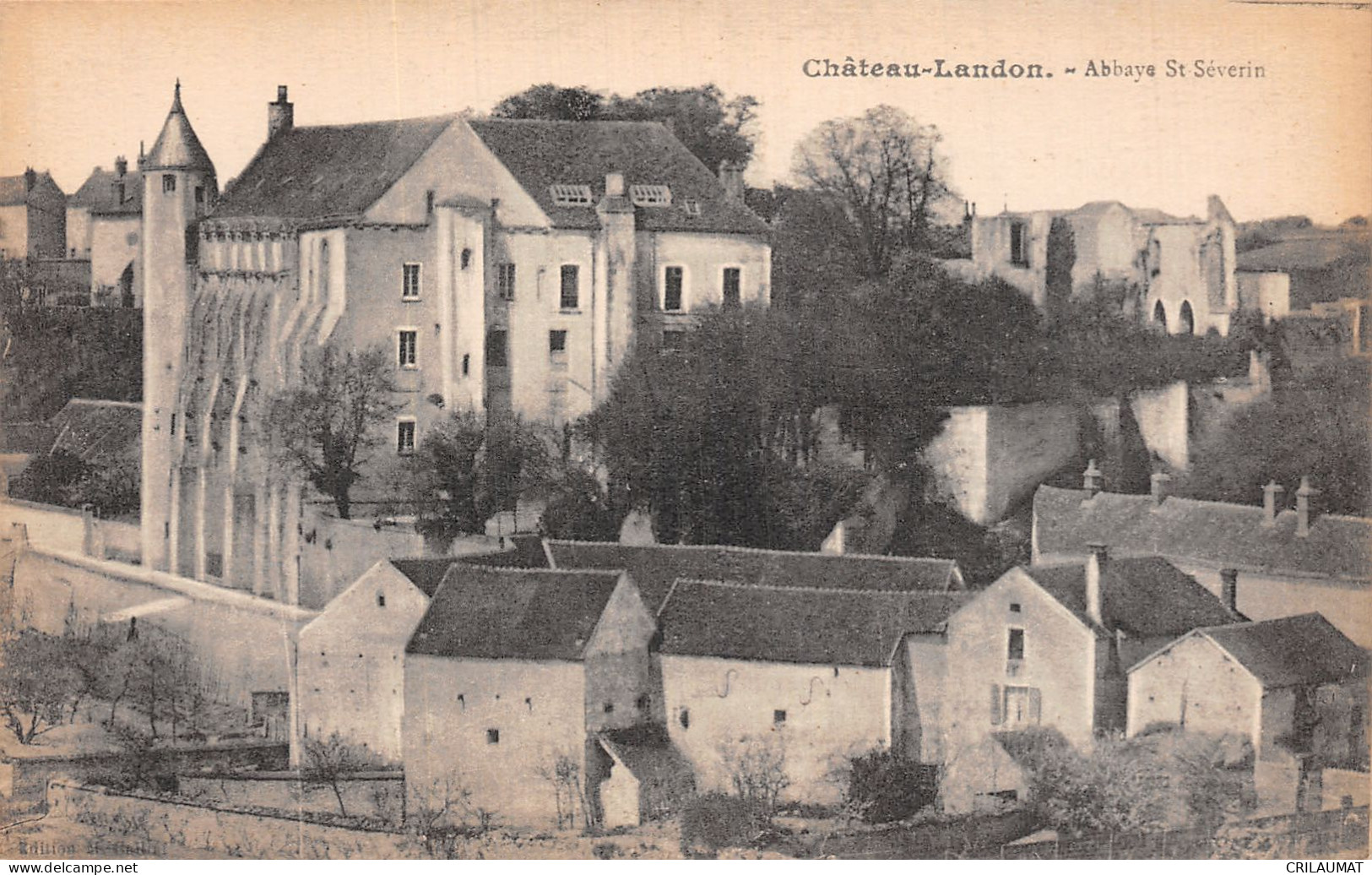 77-CHÂTEAU LANDON-N°T5064-C/0097 - Chateau Landon