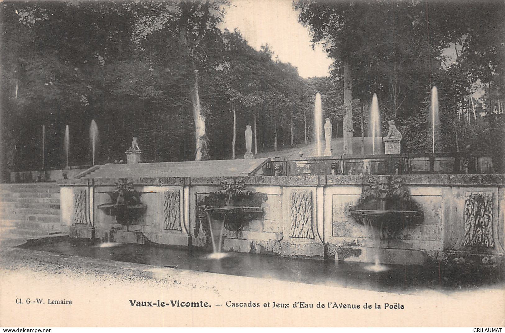 77-VAUX LE VICOMTE-N°T5064-C/0055 - Vaux Le Vicomte