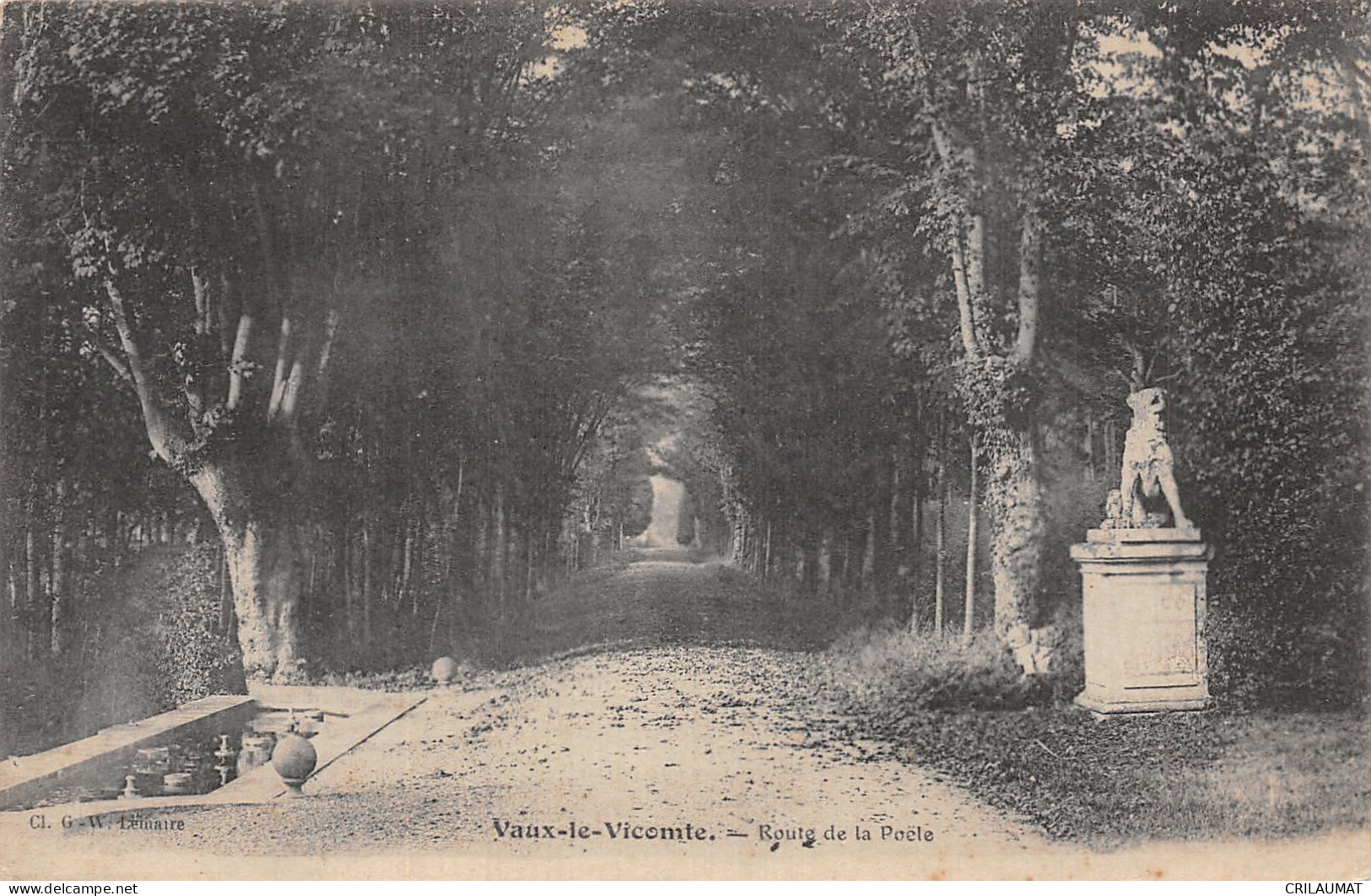 77-VAUX LE VICOMTE-N°T5064-B/0363 - Vaux Le Vicomte