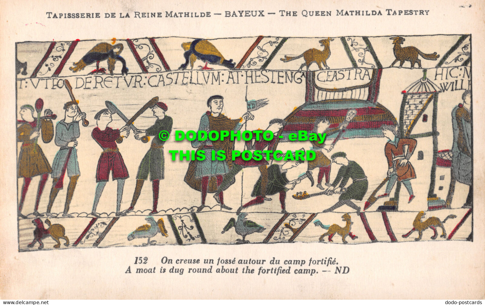 R485200 Tapisserie De La Reine Mathilde. Bayeux. Queen Mathilda Tapesrty. 152. A - Welt