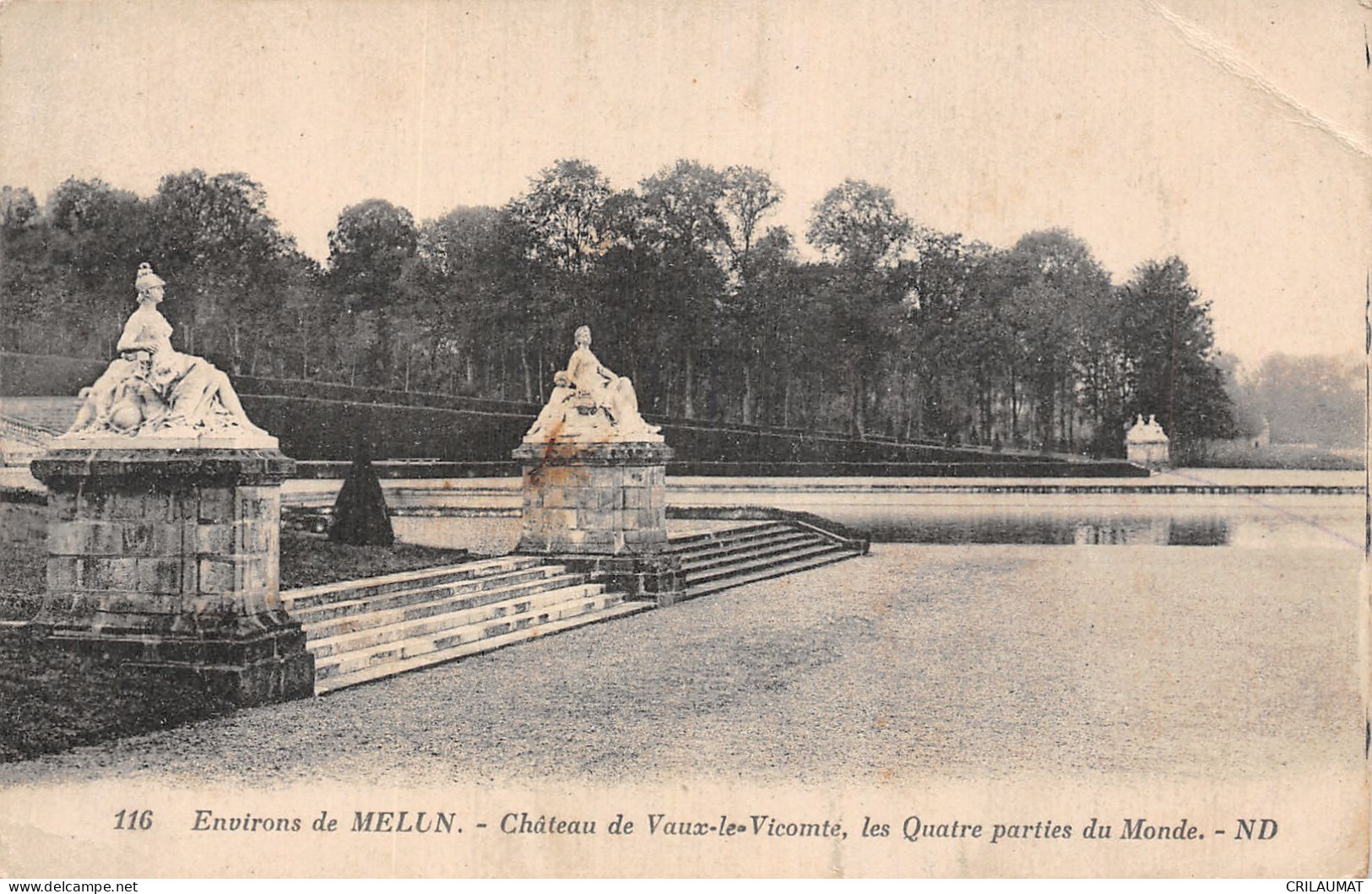 77-VAUX LE VICOMTE-N°T5064-B/0039 - Vaux Le Vicomte