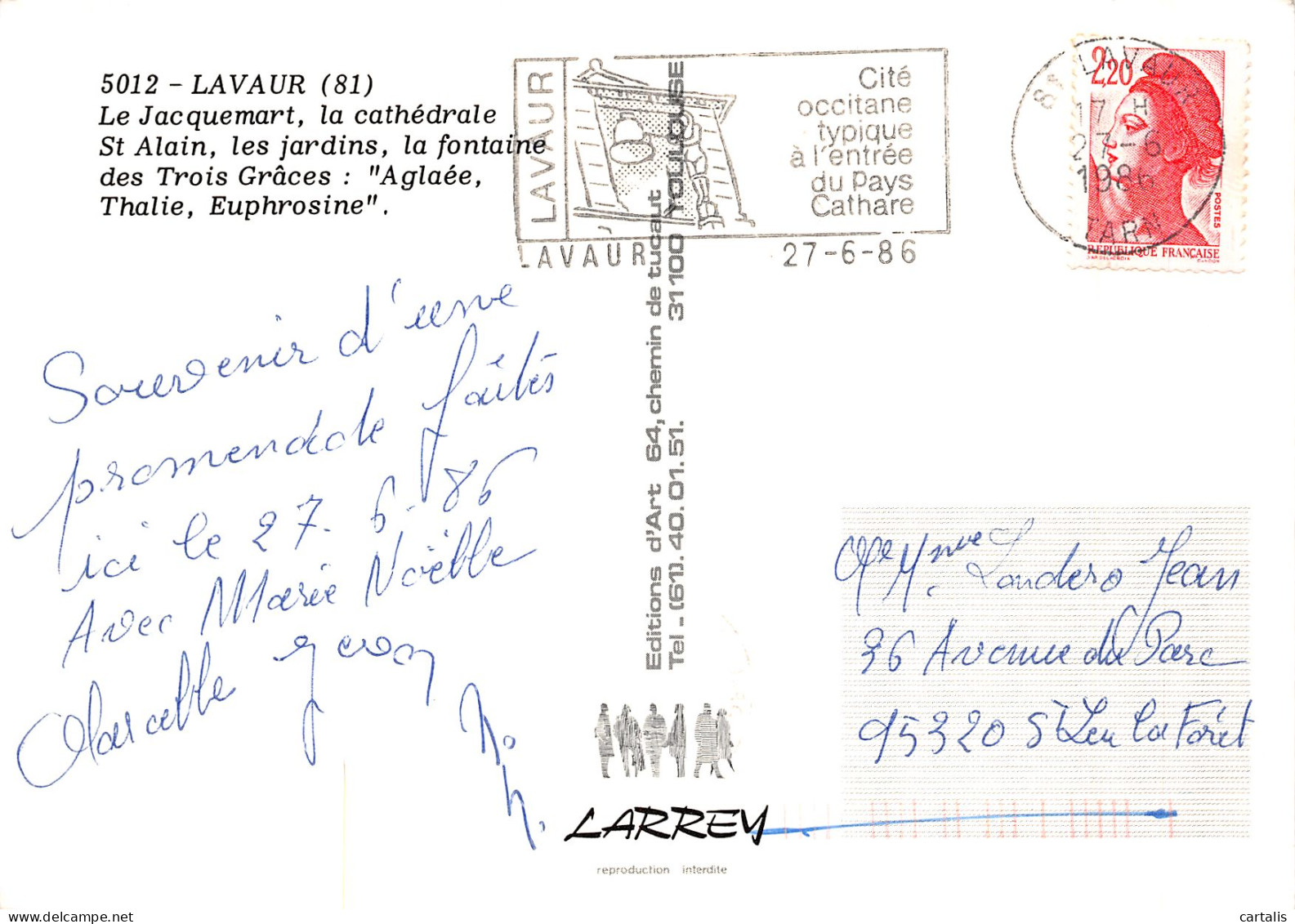 81-LAVAUR-N°4260-C/0287 - Lavaur