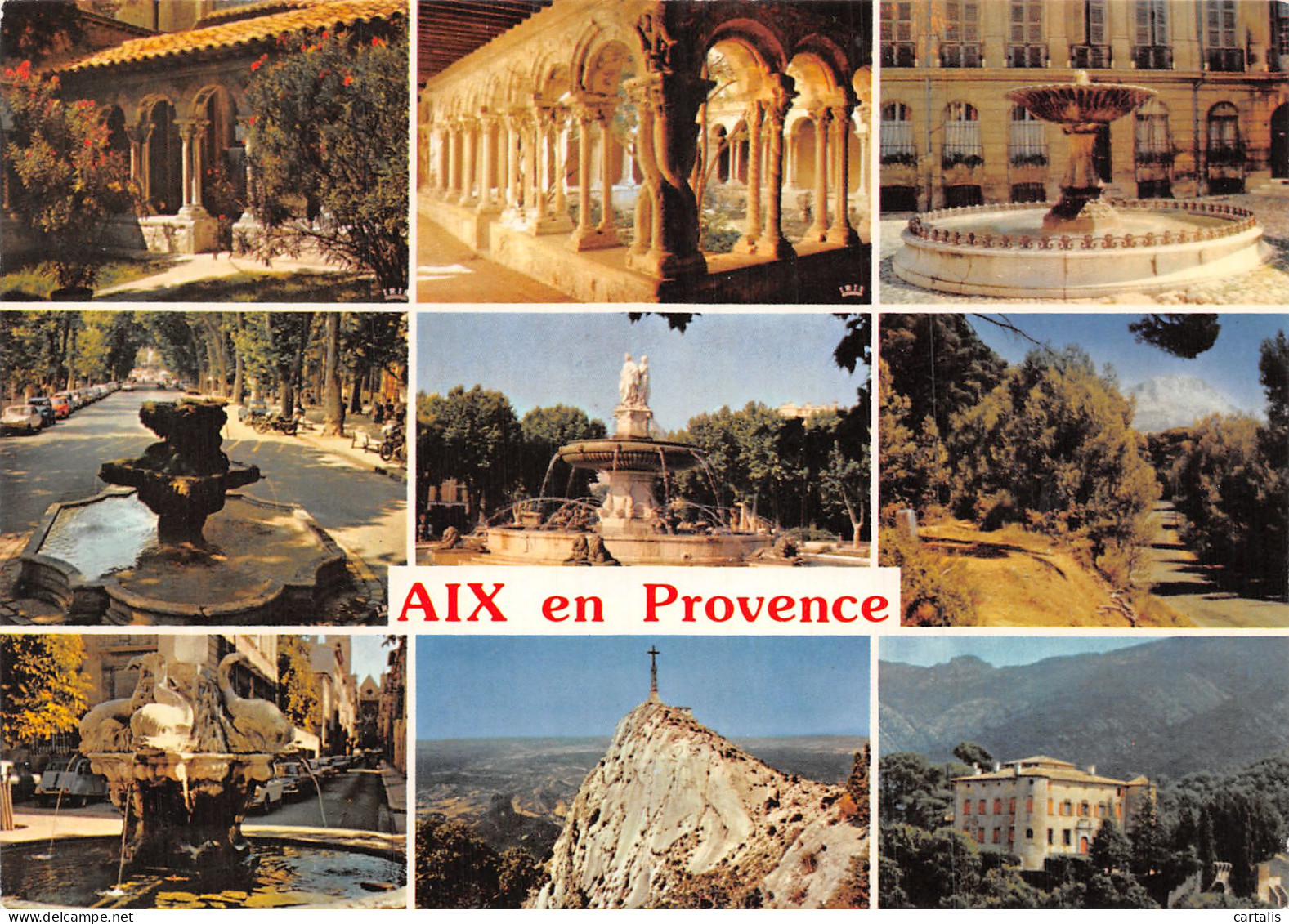 13-AIX EN PROVENCE-N°4260-C/0267 - Aix En Provence