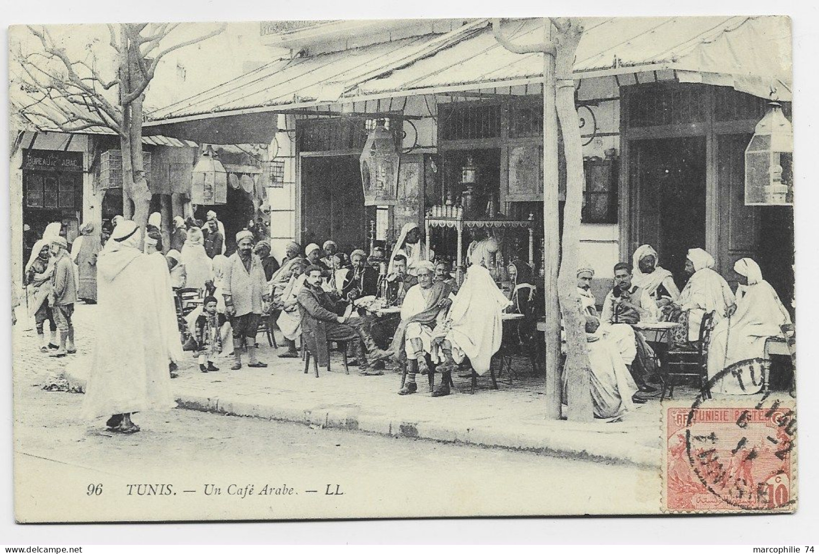 TUNISIE TUNIS UN CAFE MAURE - Túnez