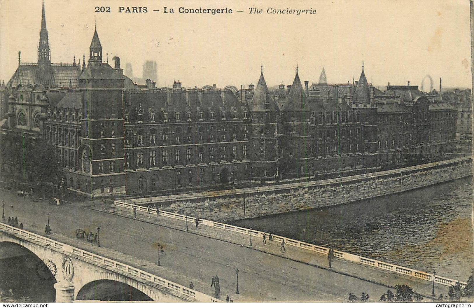 France Cpa Paris La Conciergerie - Andere Monumenten, Gebouwen