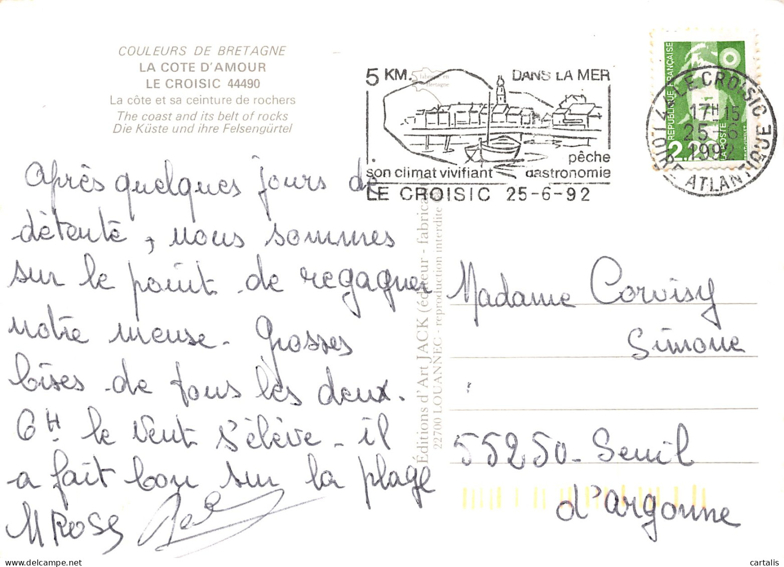 44-LE CROISIC-N°4260-B/0187 - Le Croisic