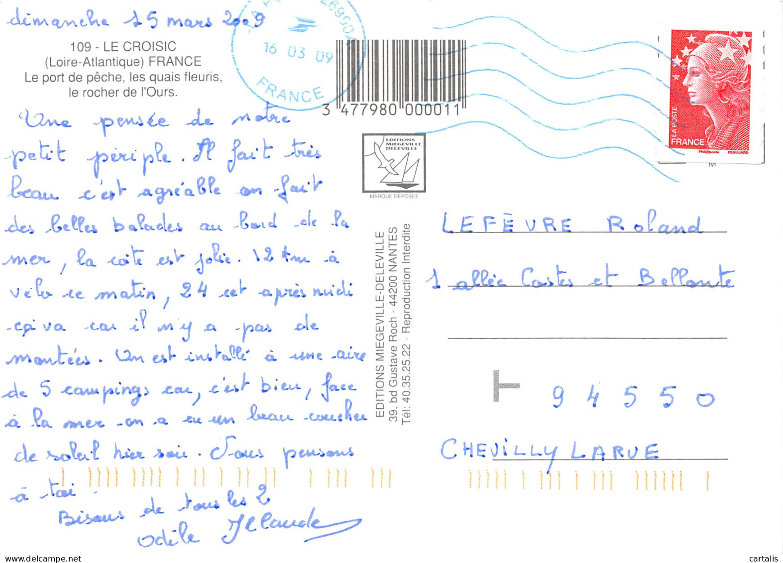 44-LE CROISIC-N°4260-B/0179 - Le Croisic