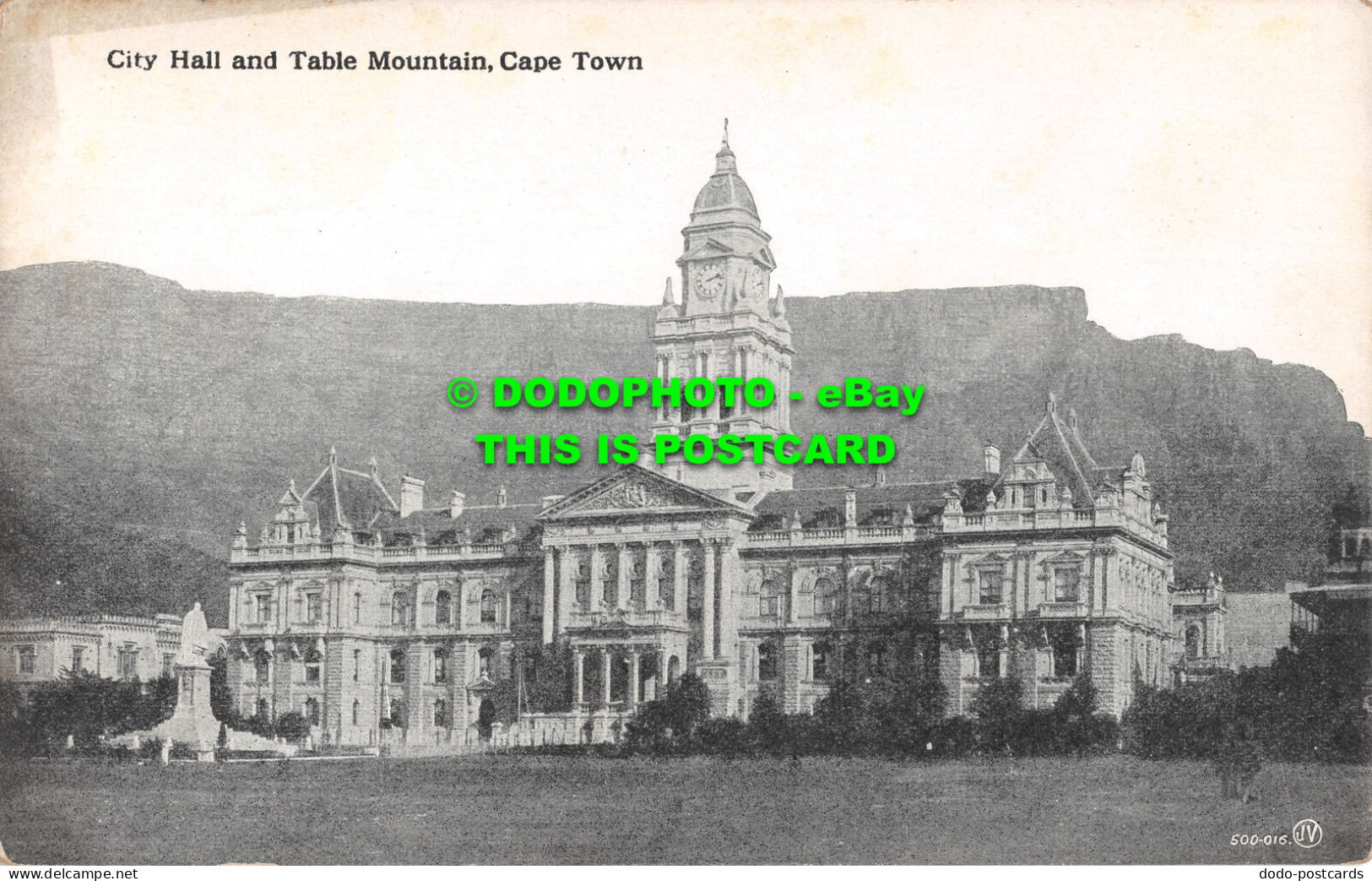 R485209 City Hall And Table Mountain. Cape Town. 500 016. Valentine - Welt