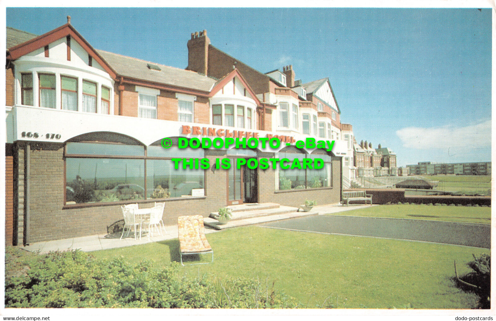 R485407 The Brincliffe Hotel. 168 179 Queens Promenade. Blackpool. Hotel Brochur - Welt