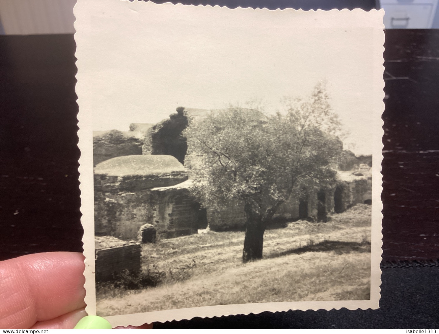 Photo Snapshot 1930 40 ITALIE Italie Rome Italie Rome Italie - Lazio - Roma (Rome) - Villa Adriana - Places