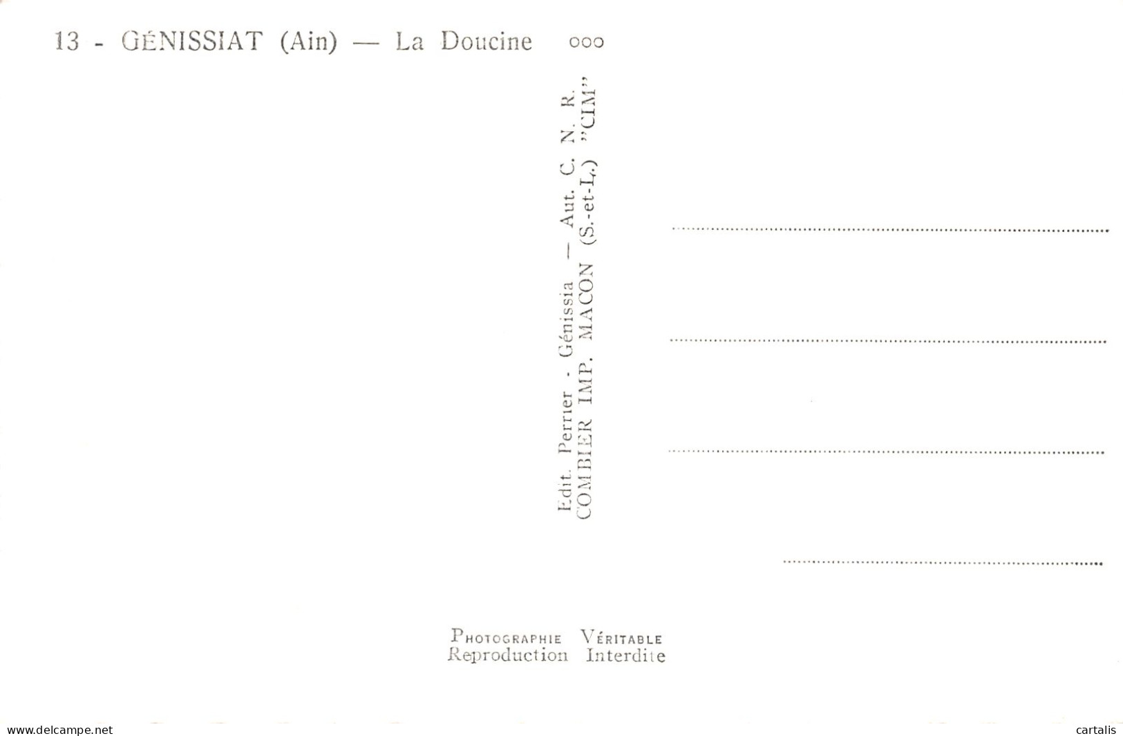 01-GENISSAT-N°4260-E/0313 - Génissiat