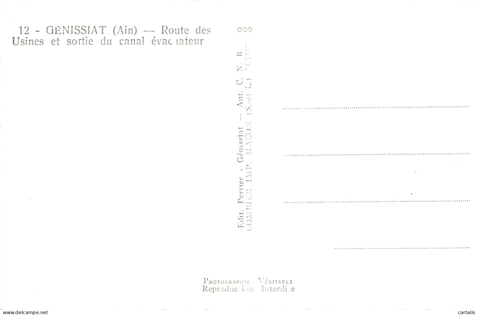 01-GENISSAT-N°4260-E/0305 - Génissiat