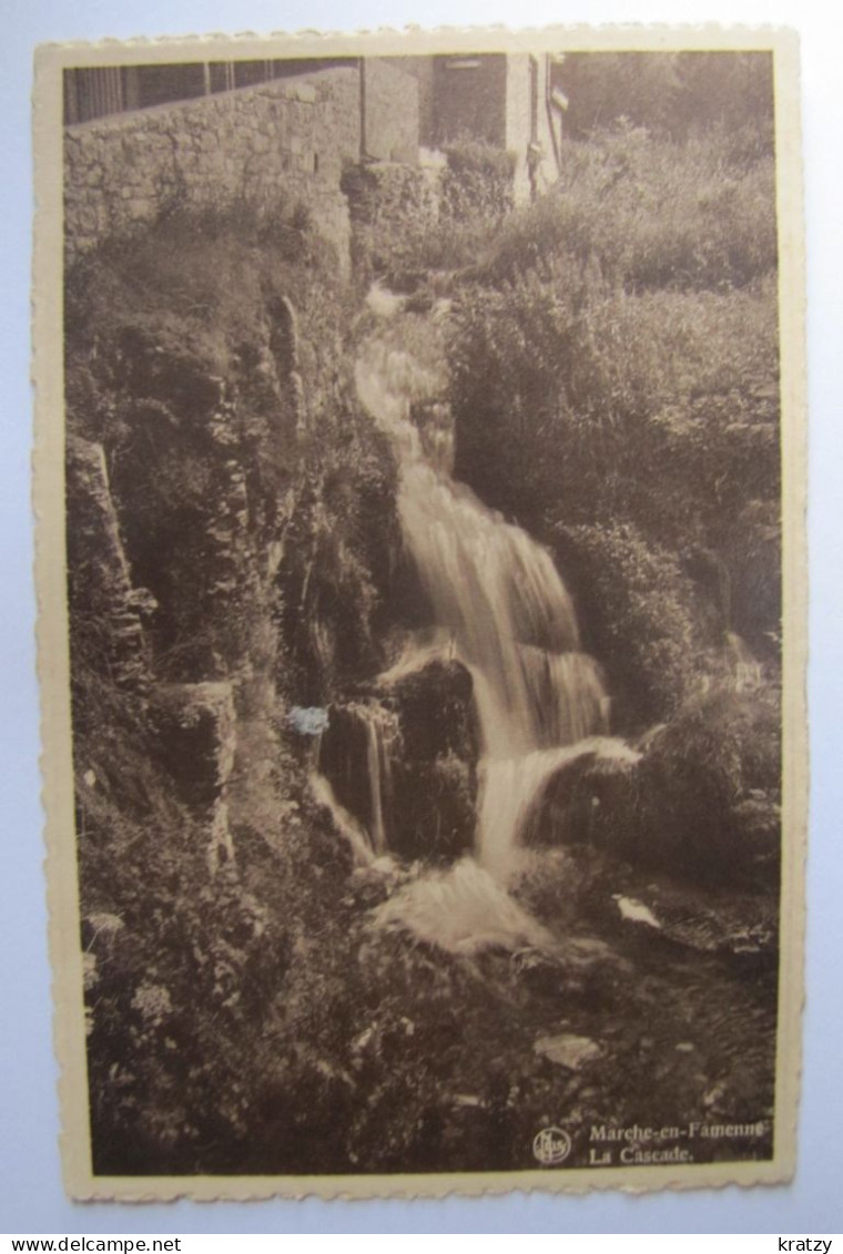 BELGIQUE - LUXEMBOURG - MARCHE-EN-FAMENNE - La Cascade - 1942 - Marche-en-Famenne