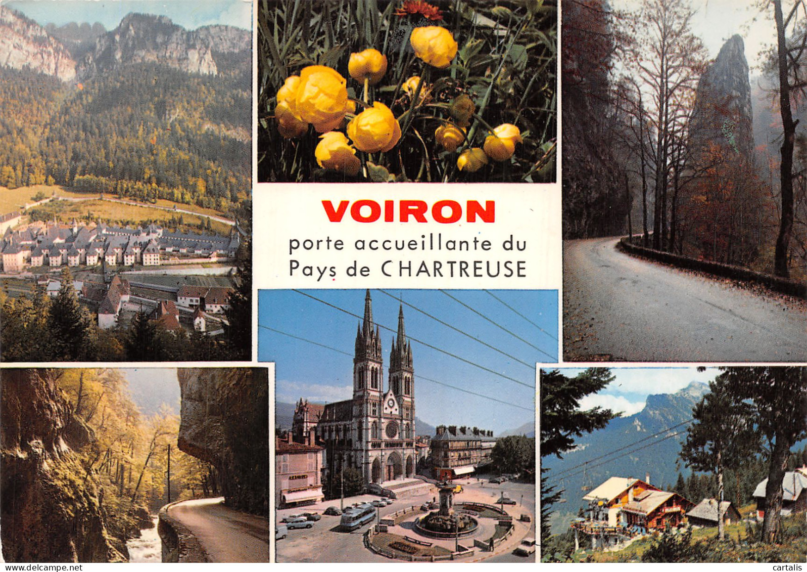 38-VOIRON CHARTREUSE-N° 4381-C/0287 - Voiron