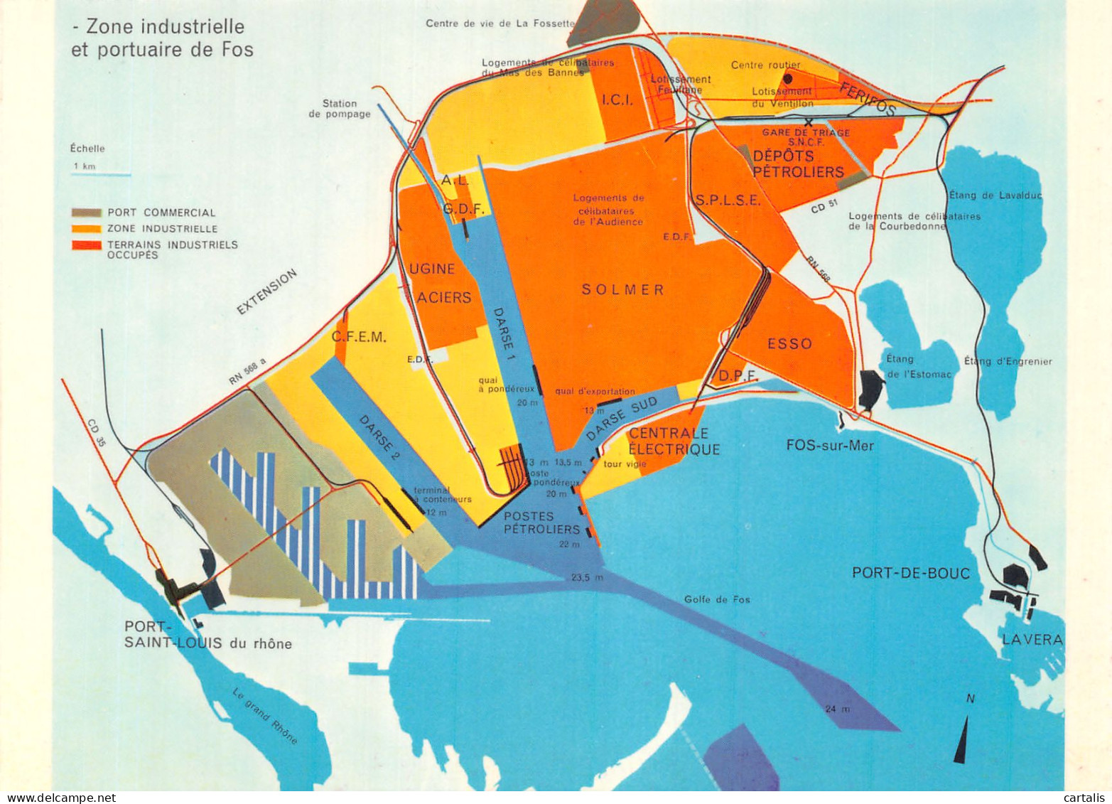 13-FOS LA ZONE PORTUAIRE-N° 4381-C/0135 - Otros & Sin Clasificación