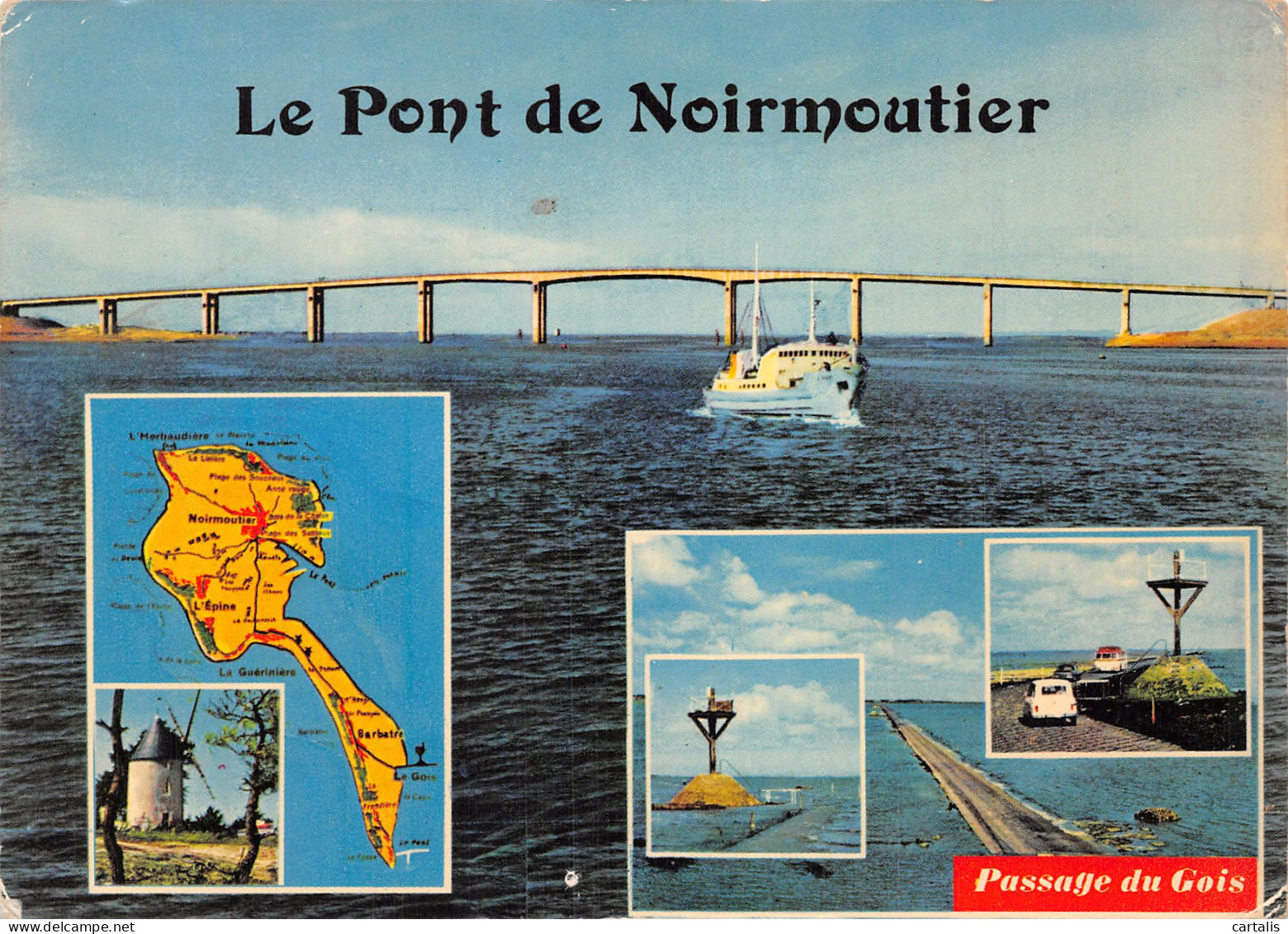 85-NOIRMOUTIER LE PONT-N° 4381-C/0085 - Noirmoutier