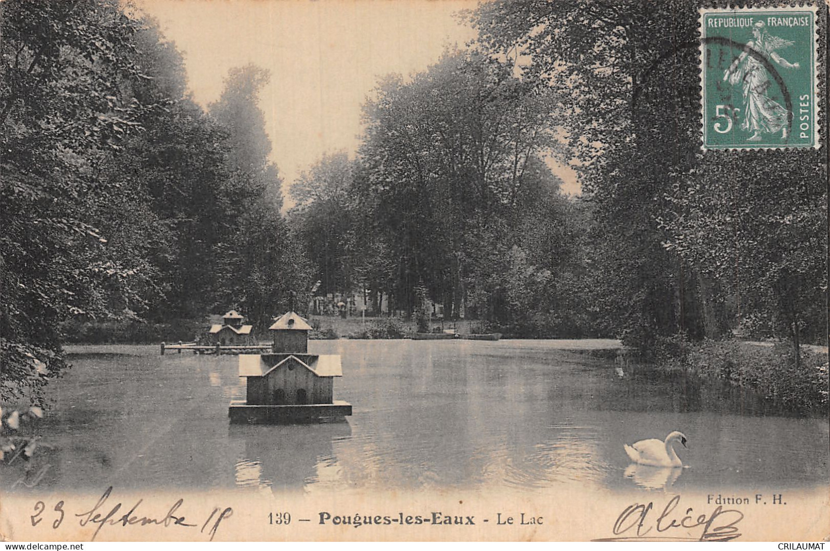 58-POUGUES LES EAUX-N°T5065-C/0293 - Pougues Les Eaux