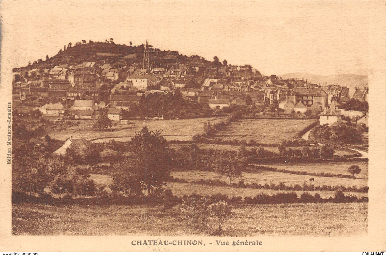 58-CHATEAU CHINON-N°T5065-C/0093 - Chateau Chinon