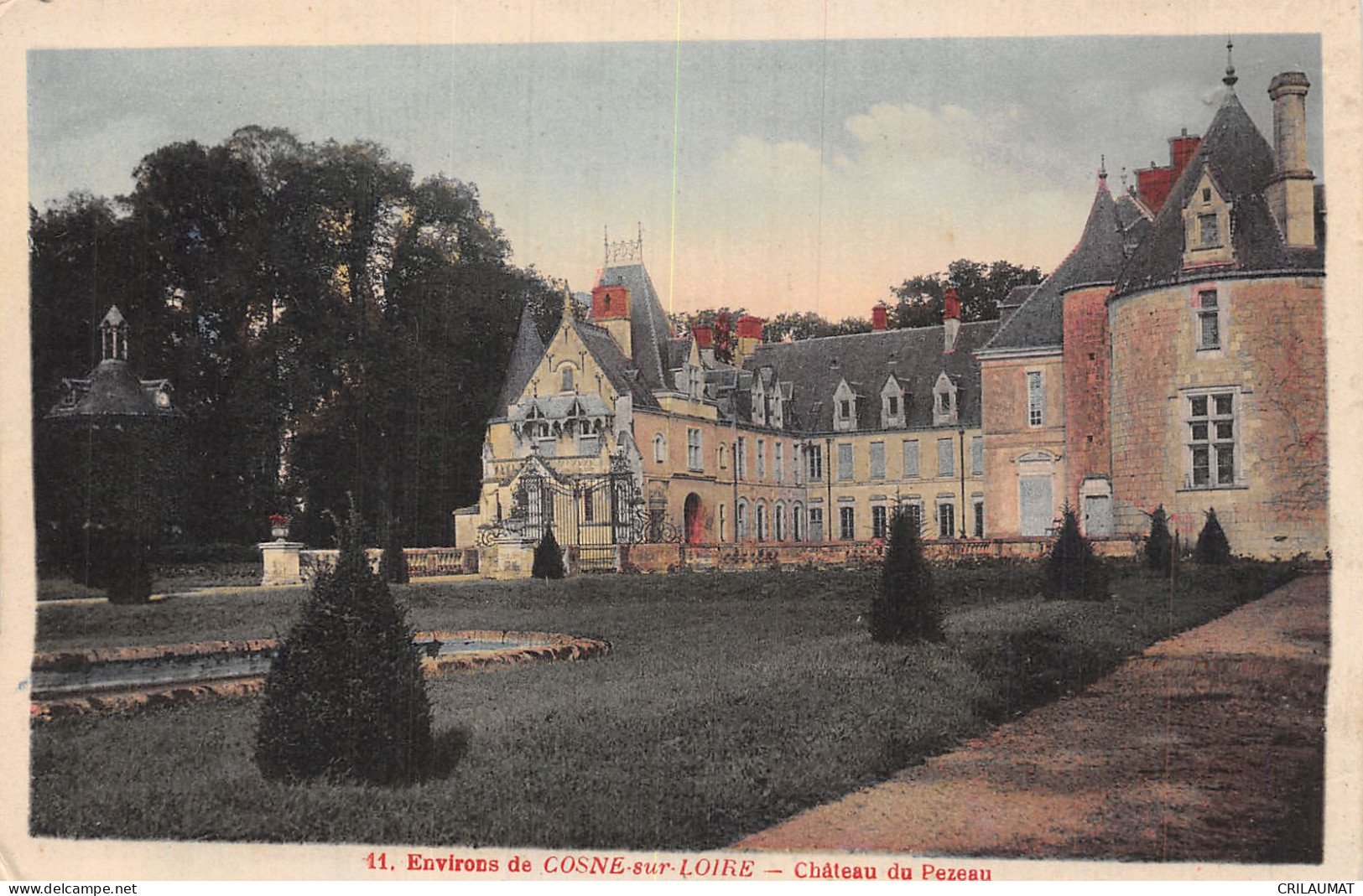 58-CHATEAU DU PEZEAU-N°T5065-B/0205 - Andere & Zonder Classificatie