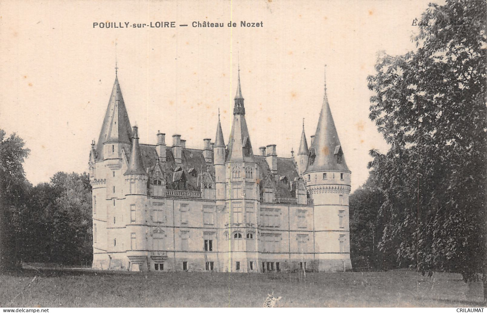 58-POUILLY SUR LOIRE-N°T5065-B/0185 - Pouilly Sur Loire