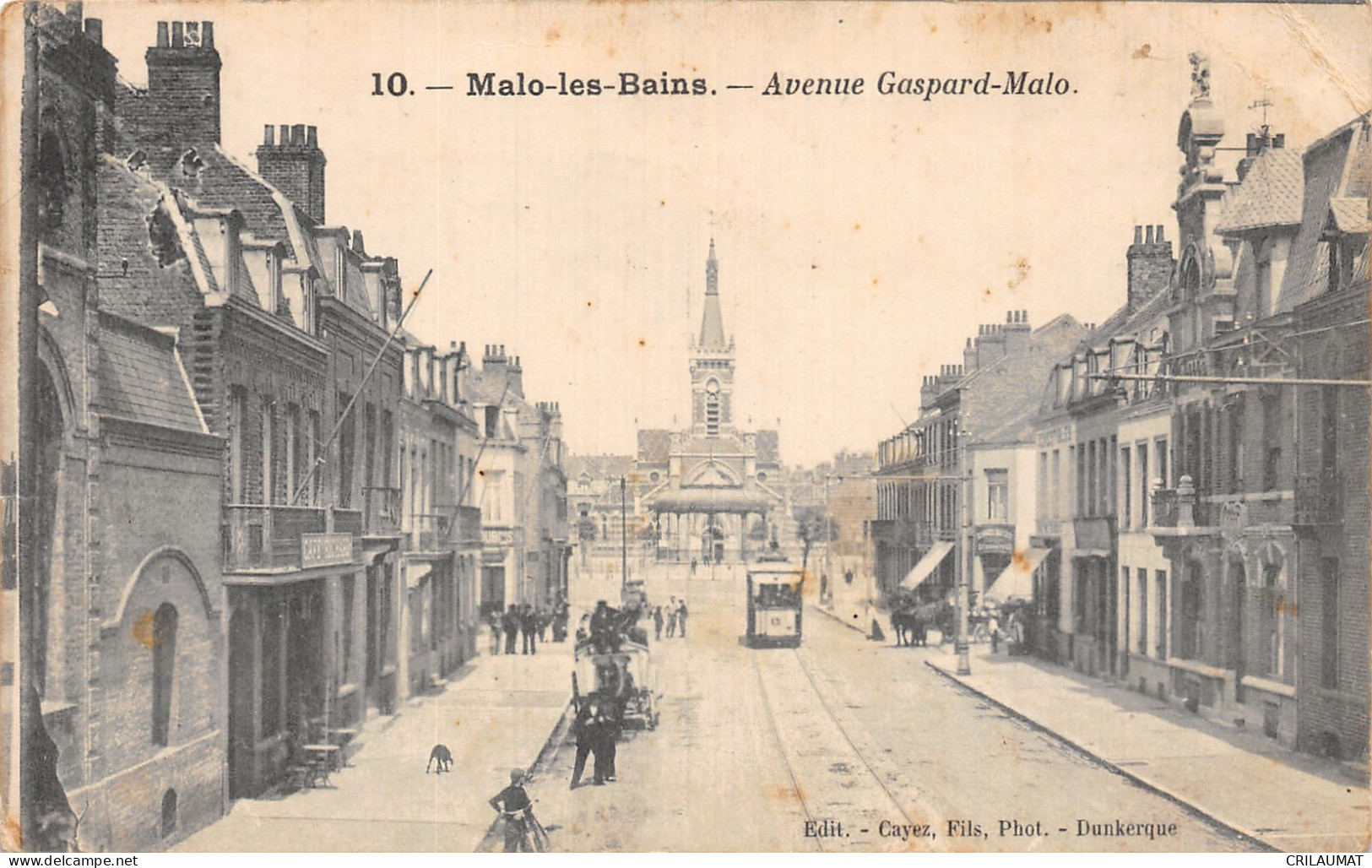 59-MALO LES BAINS-N°T5065-A/0219 - Malo Les Bains