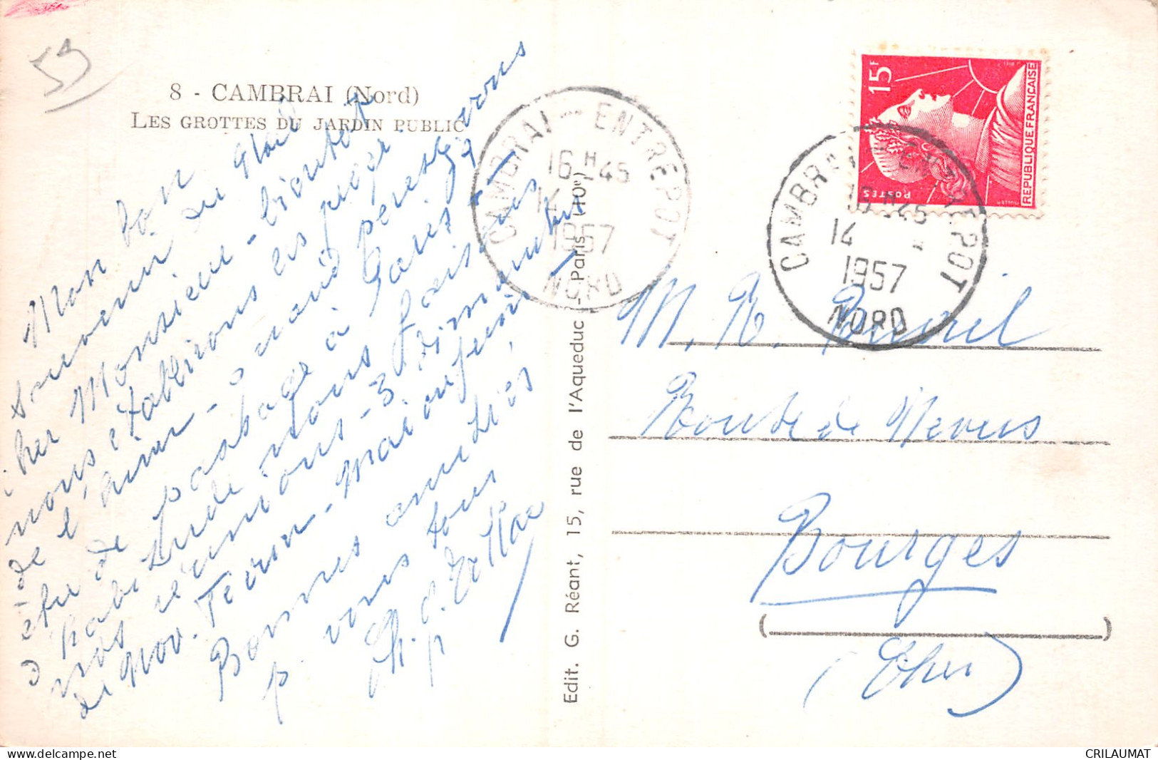 59-CAMBRAI-N°T5065-A/0099 - Cambrai