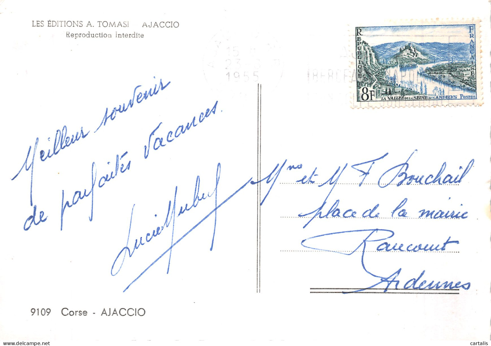 20-CORSE AJACCIO-N° 4382-D/0143 - Ajaccio
