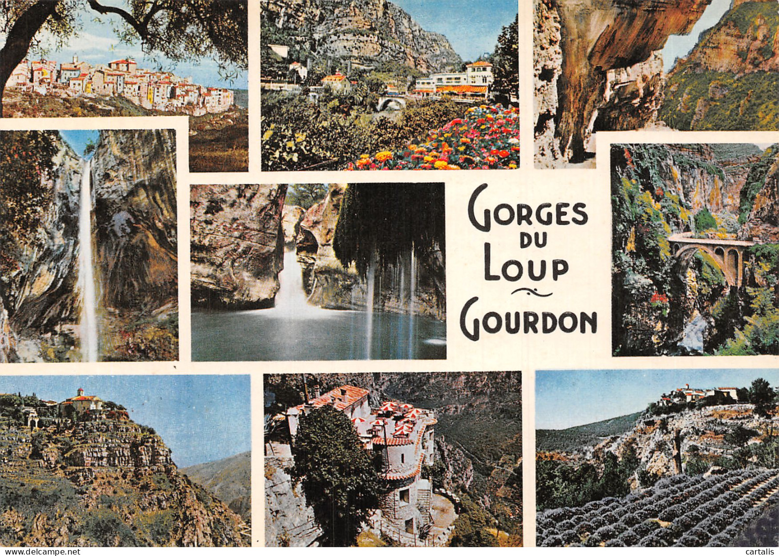 06-LES GORGES DU LOUP GOURDON-N° 4382-C/0339 - Gourdon