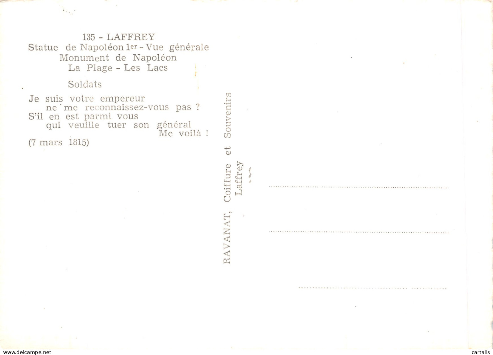 38-LAFFREY-N° 4382-C/0335 - Laffrey