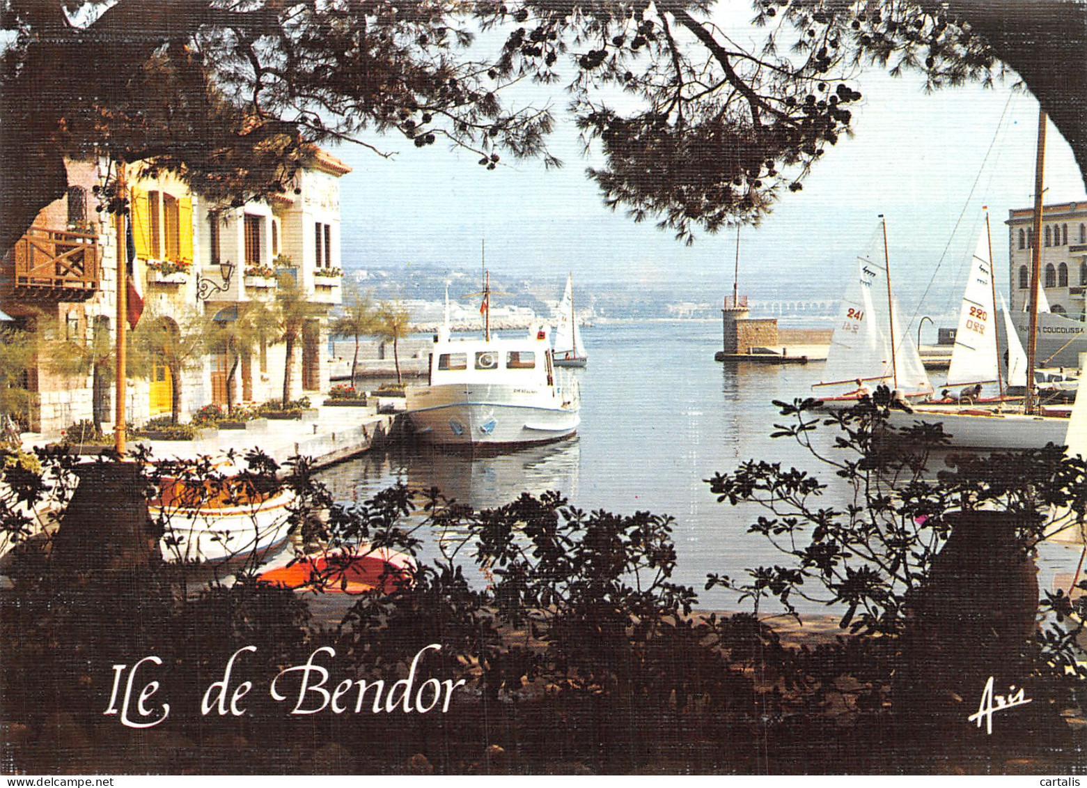 83-BANDOL ILE DE BENDOR-N° 4382-C/0017 - Bandol