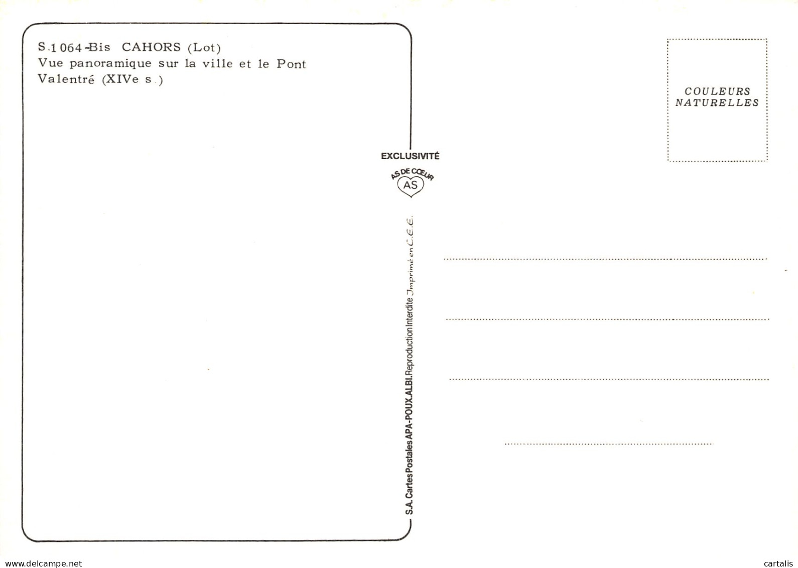 46-CAHORS-N° 4382-B/0353 - Cahors