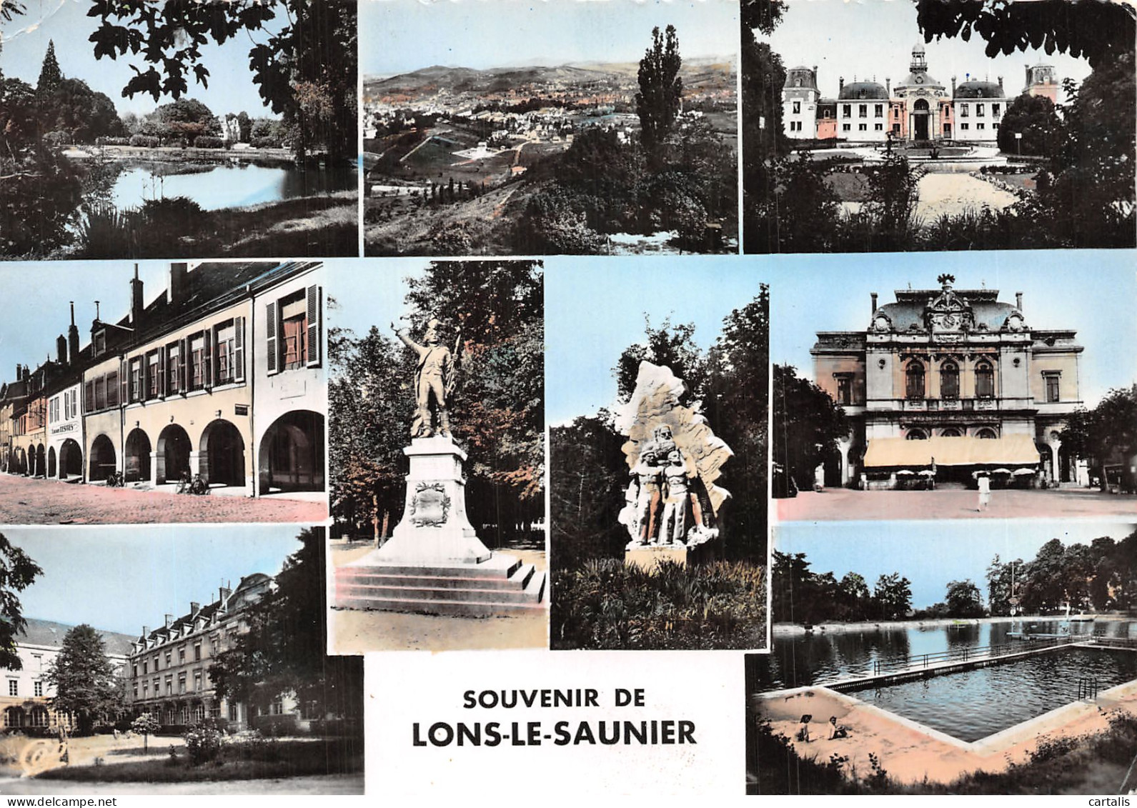 39-LONS LE SAUNIER-N° 4382-B/0051 - Lons Le Saunier