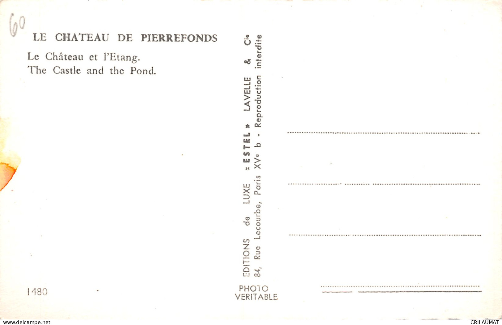 60-PIERREFONDS-N°T5065-H/0267 - Pierrefonds