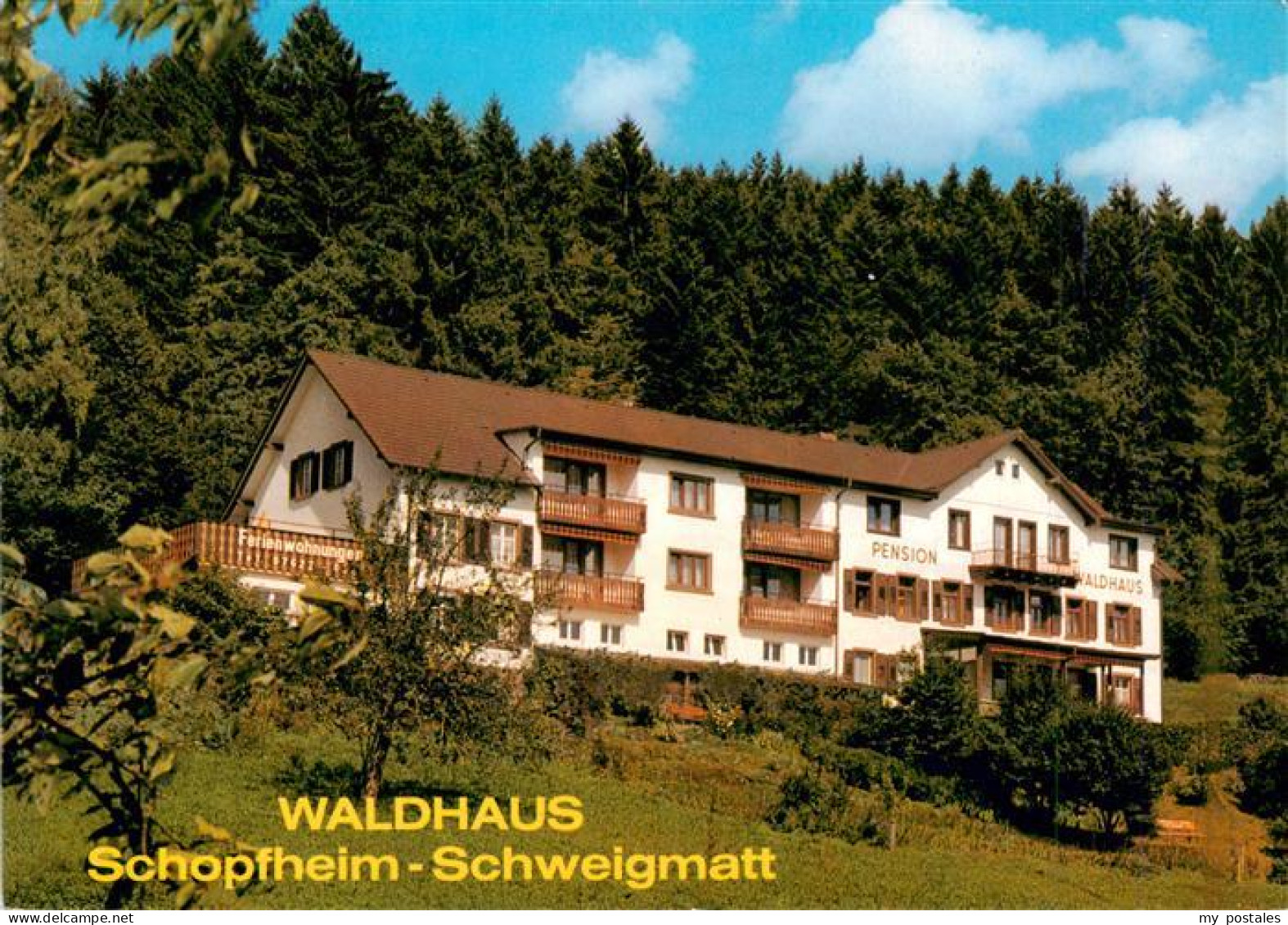 73928250 Schweigmatt_Schopfheim Pension Waldhaus - Schopfheim