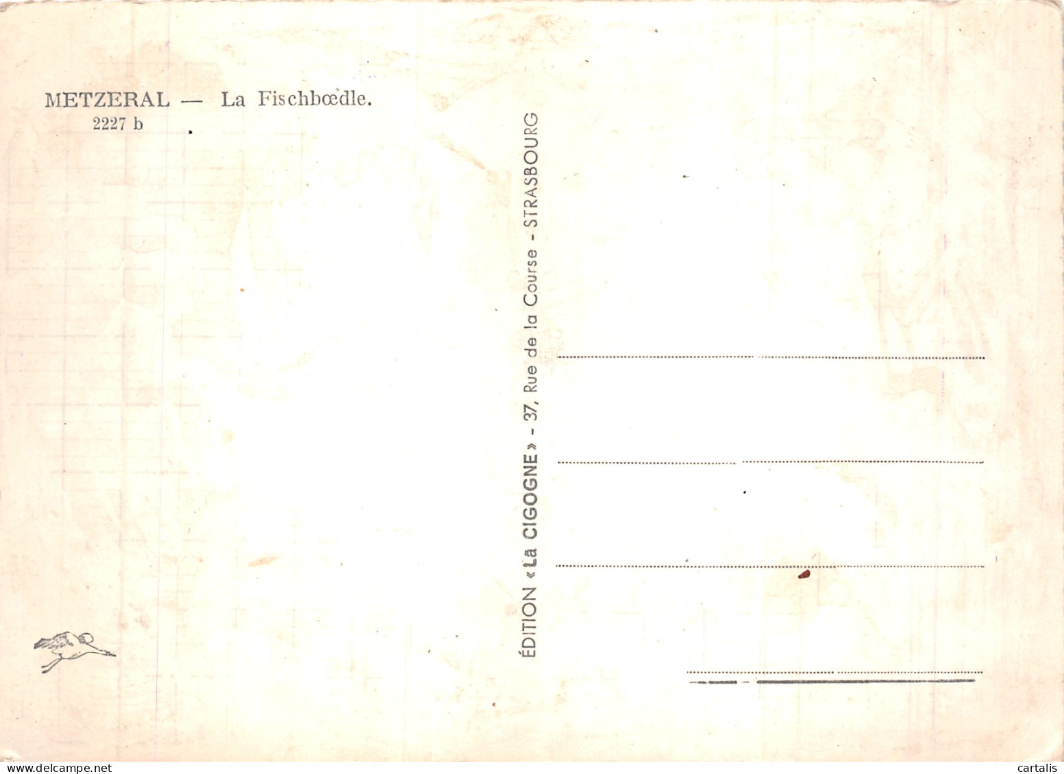 68-METZERAL LA FISCHBOEDLE-N° 4383-A/0377 - Autres & Non Classés