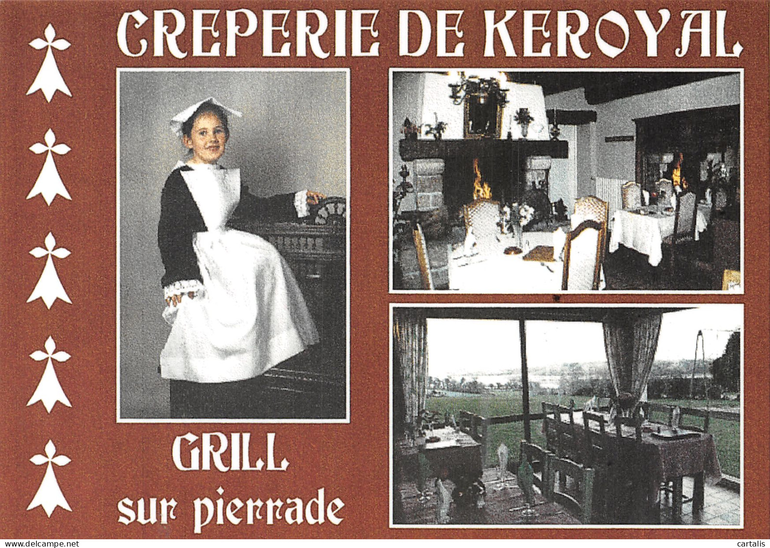 56-AURAY LA CREPERIE DE KEROYAL-N° 4383-A/0371 - Auray