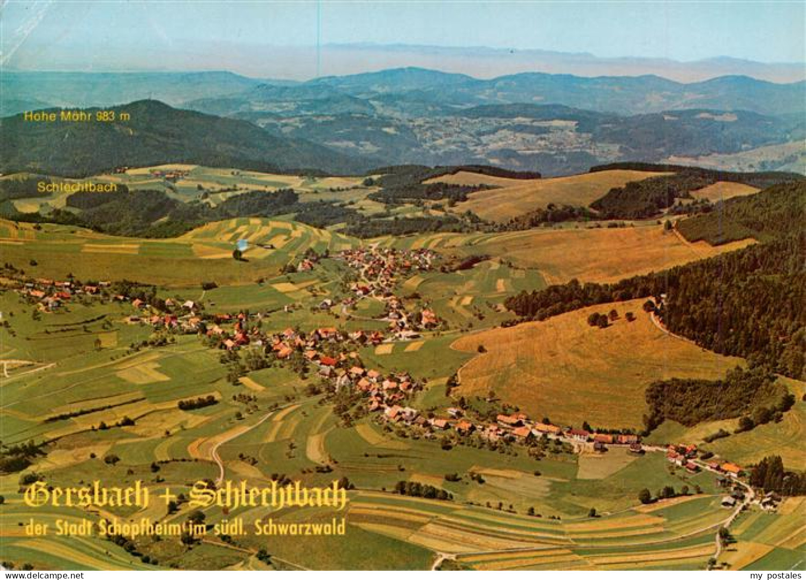 73928244 Schlechtbach_Schopfheim_Schwarzwald Fliegeraufnahme - Schopfheim