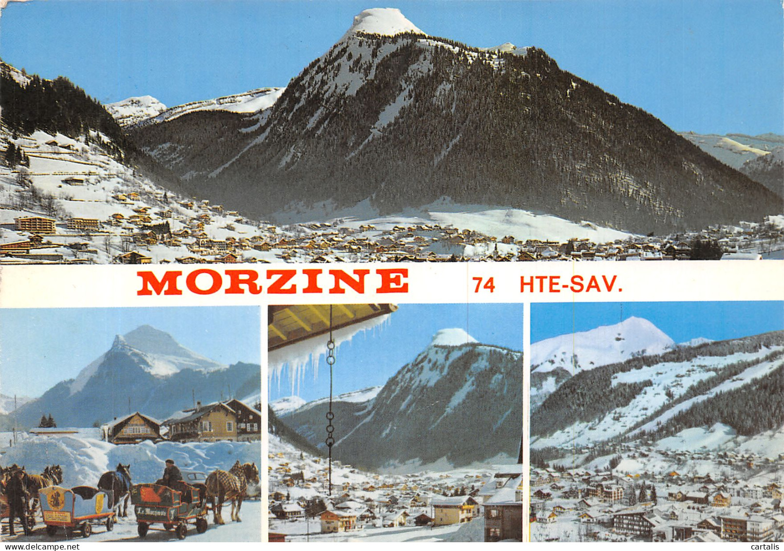 74-MORZINE-N° 4383-A/0275 - Morzine