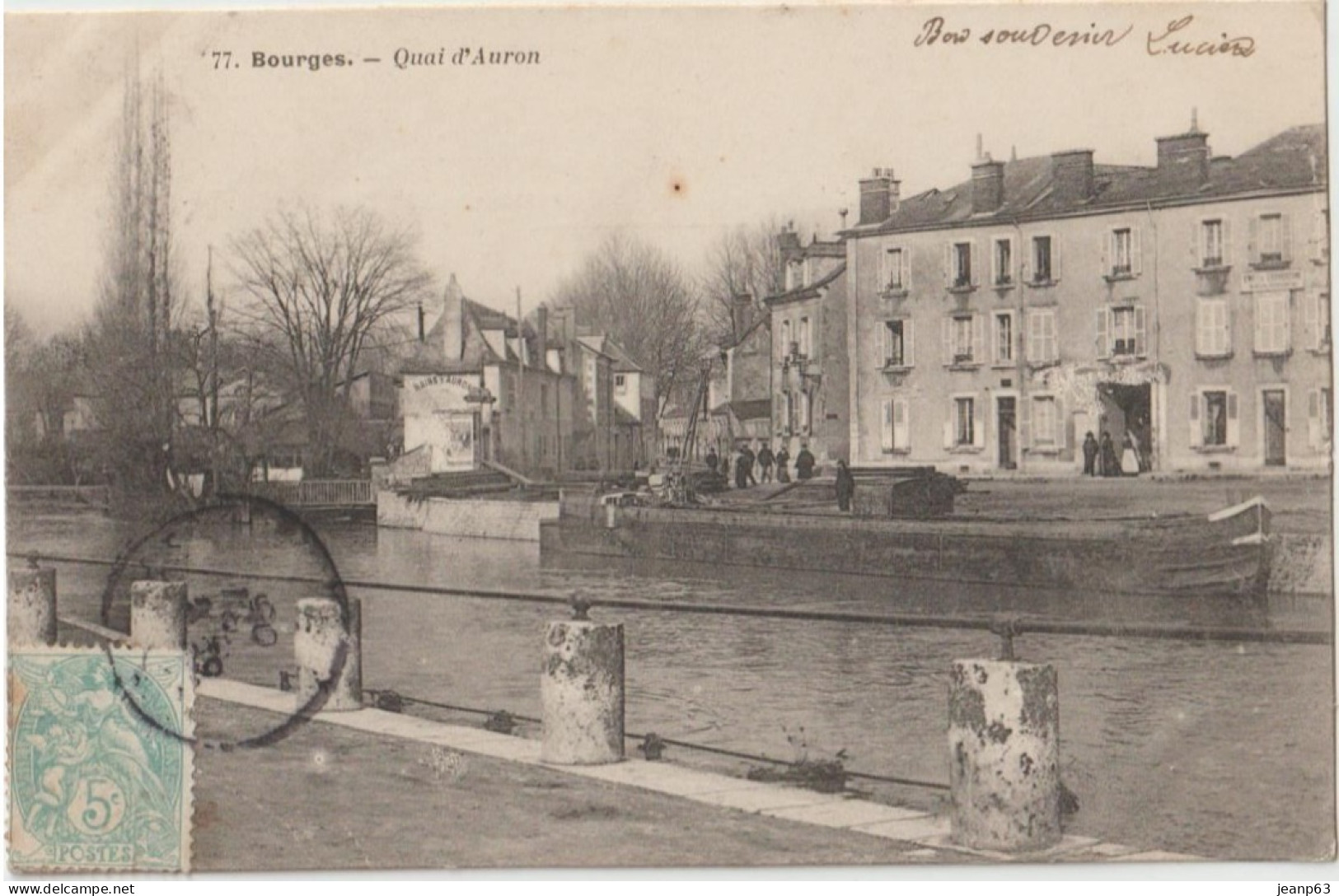 77. BOURGES. - Quai D'Auron - Bourges