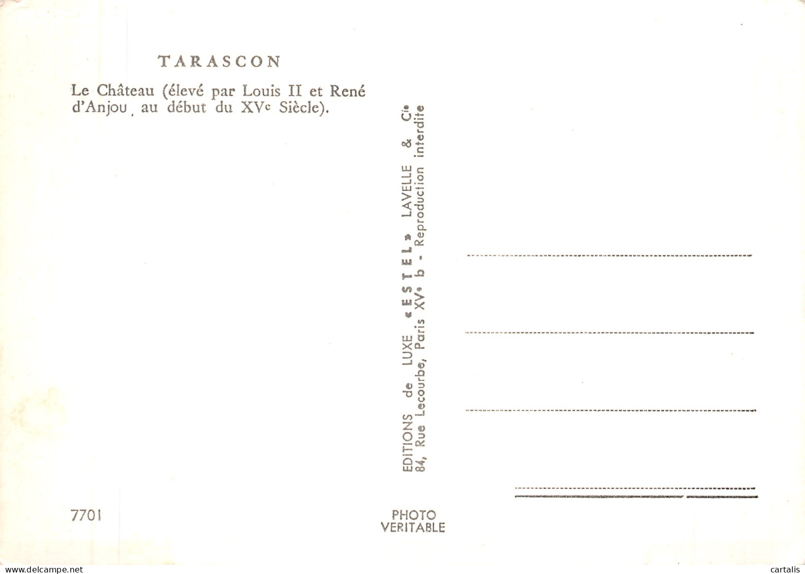 13-TARASCON-N° 4383-A/0101 - Tarascon