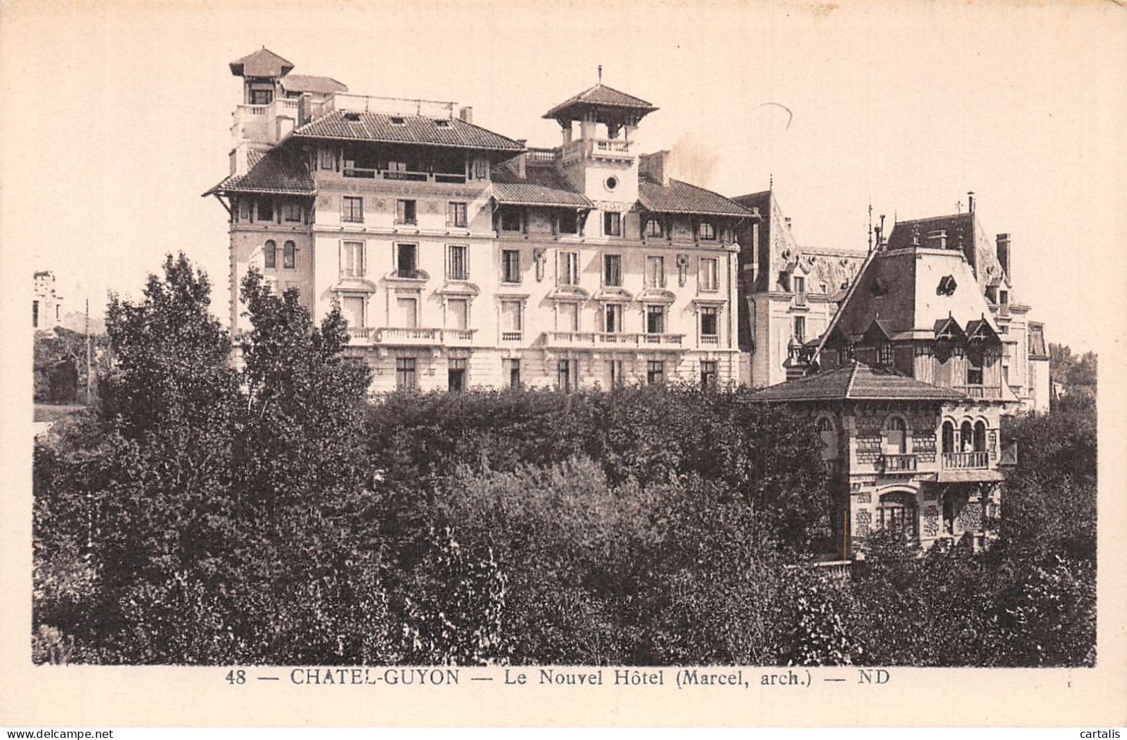 63-CHATEL GUYON-N° 4382-E/0383 - Châtel-Guyon