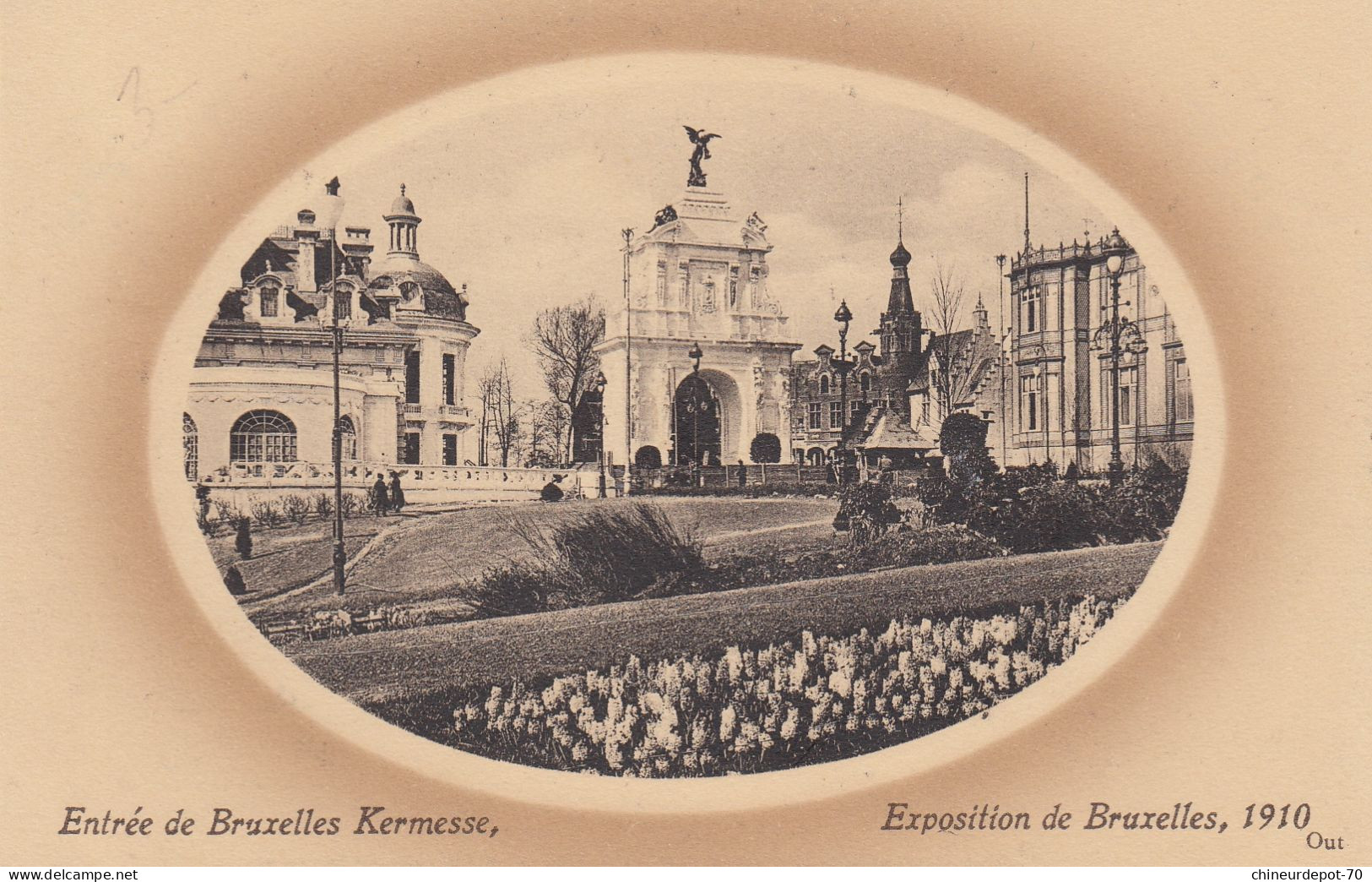 BRUXELLES EXPOSITION UNIVERSELLE 1910  BRUXELLES KERMESSE - Weltausstellungen