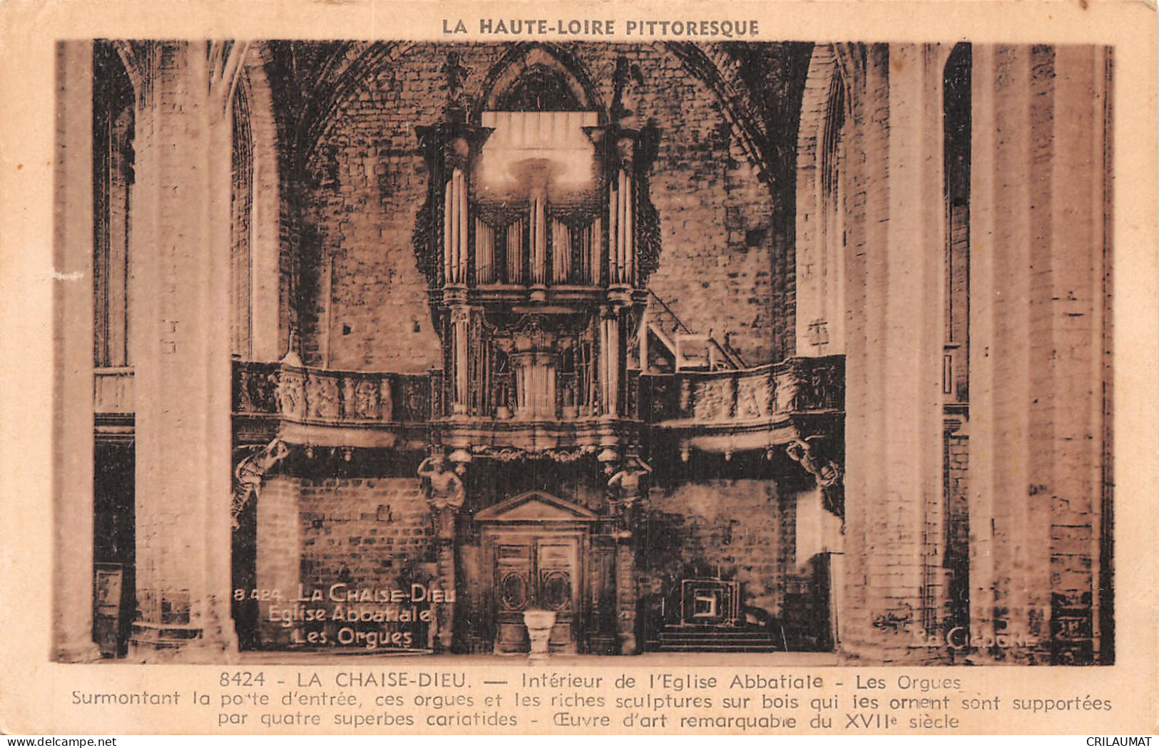 43-LA CHAISE DIEU-N°T5066-C/0159 - La Chaise Dieu